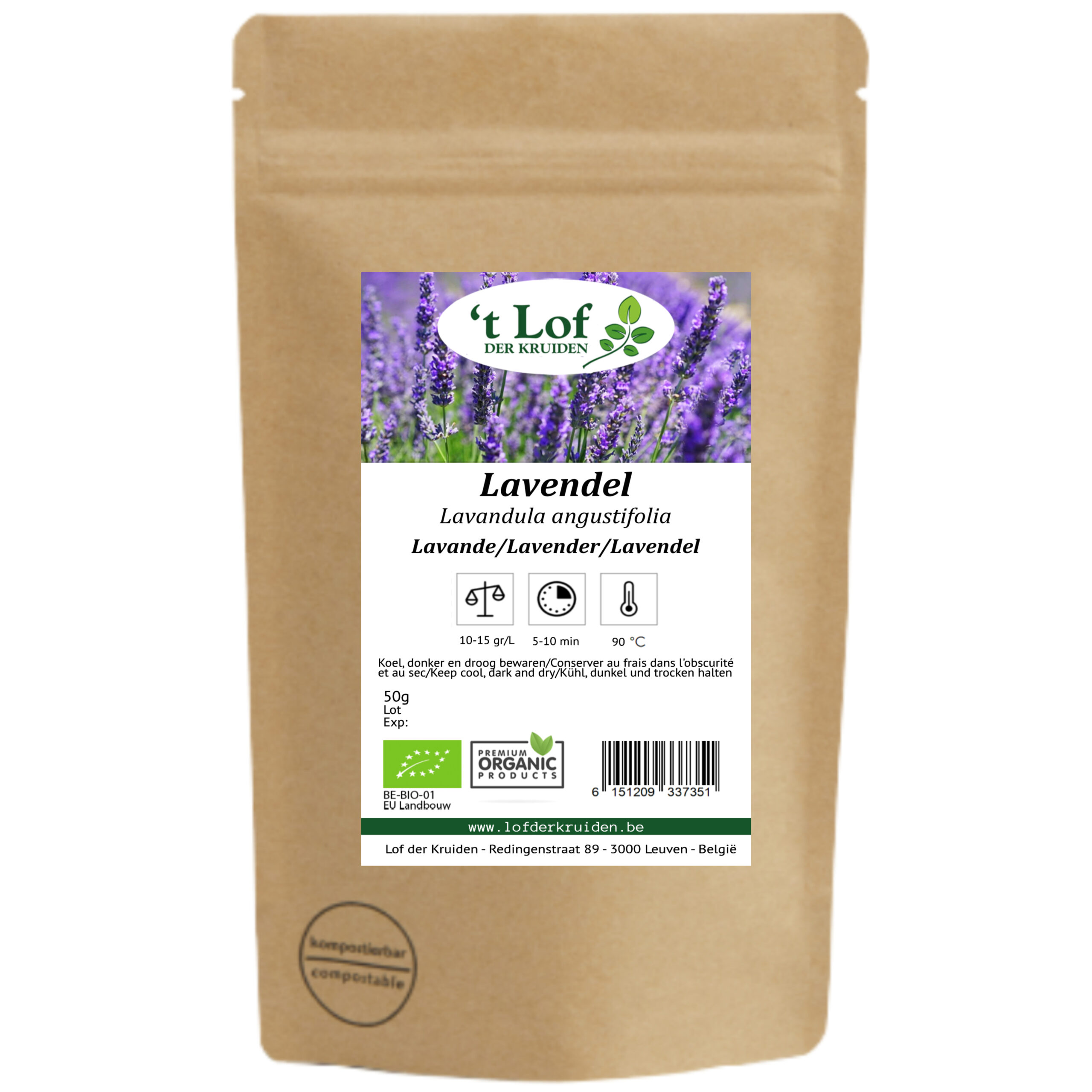 Lavender (real French) Organic - 50 gr - 2