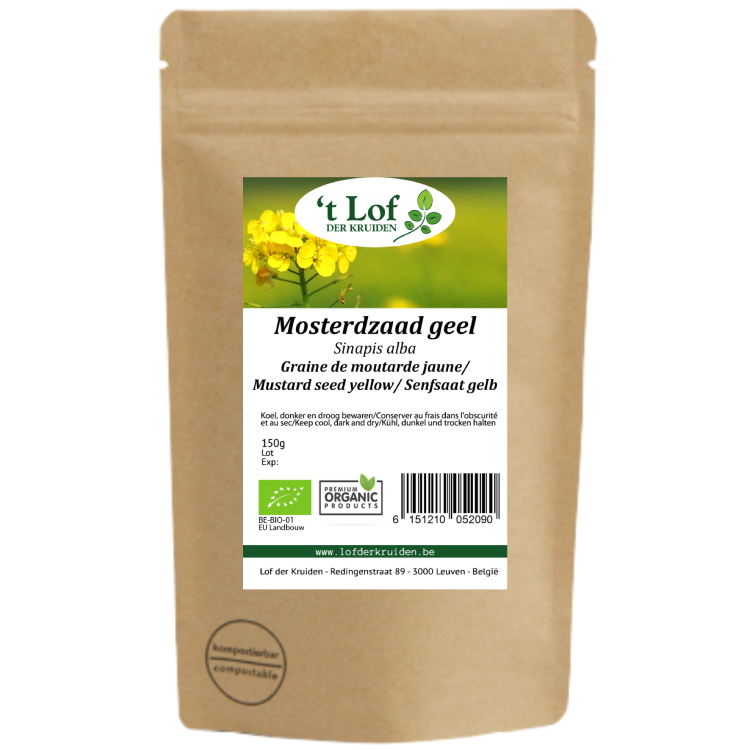 Mustard Seed Yellow Organic - 150 gr - 2