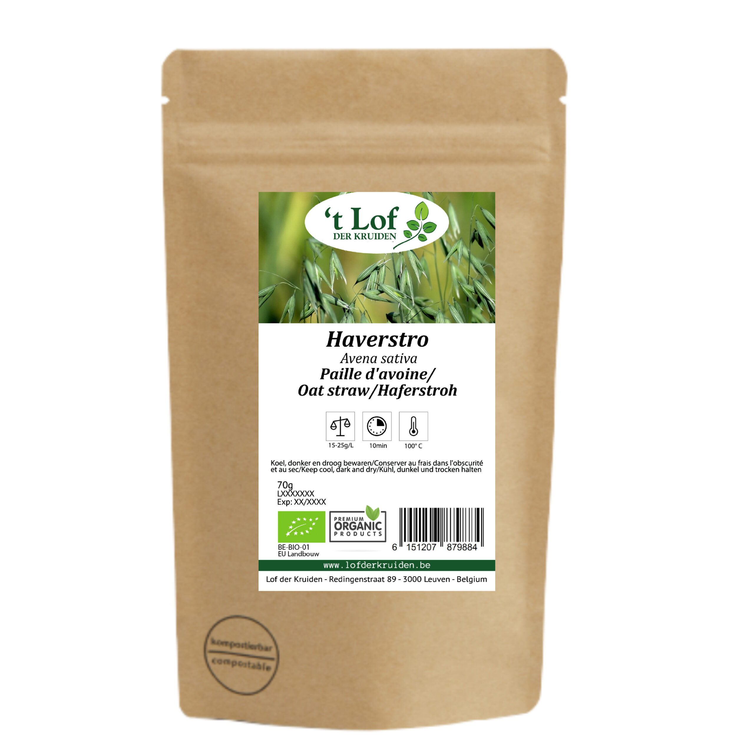 Oat straw Organic - 85 gr - 2
