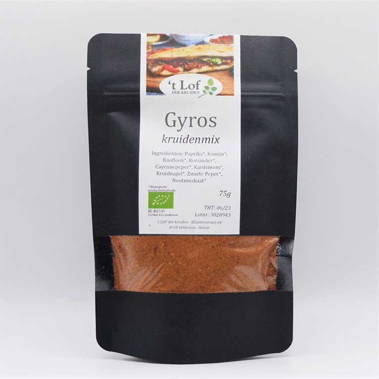 Gyros herbs Organic - 75 gr - 2