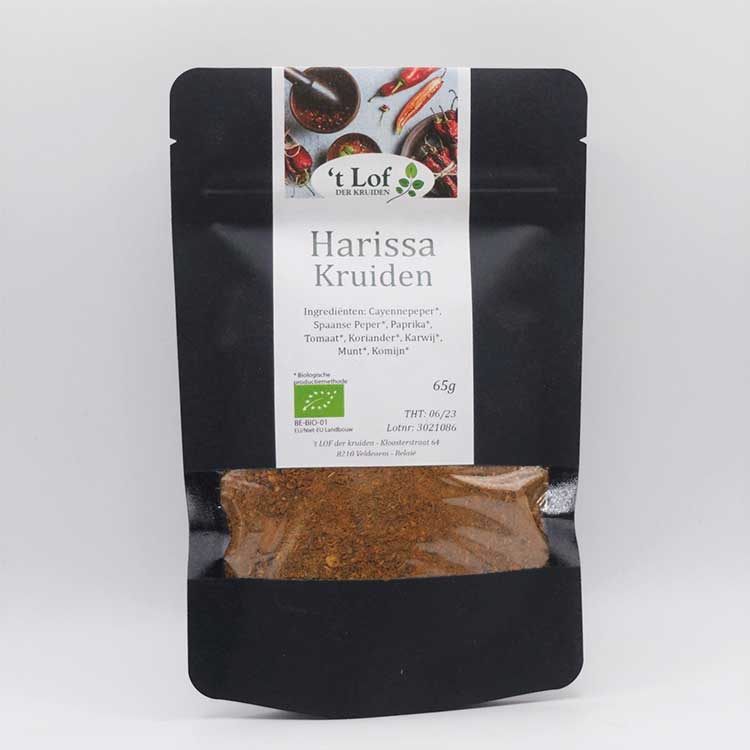 Harissa kruiden Bio - 65 g - 2