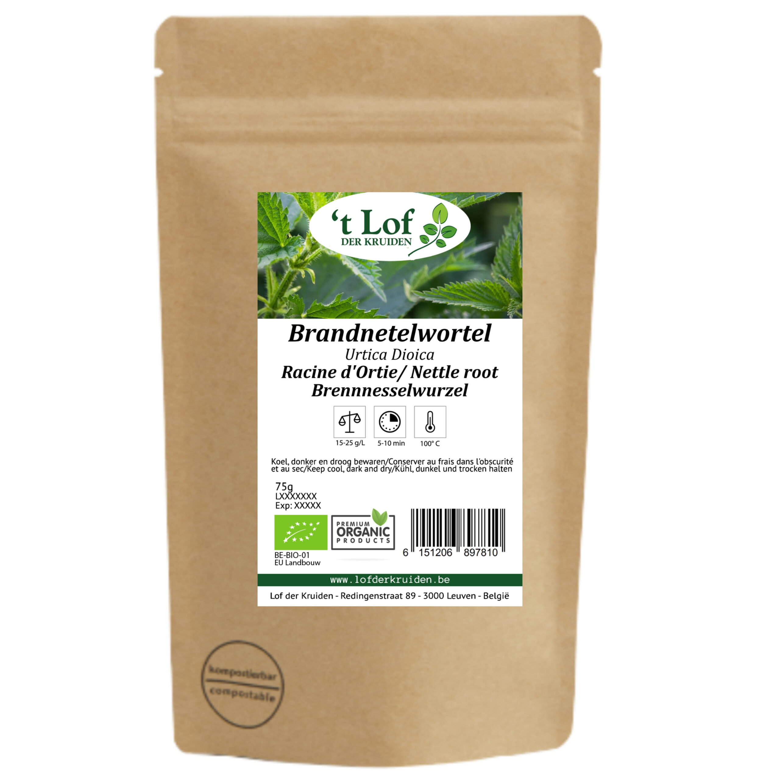 Nettle Root Organic - 75 gr - 2