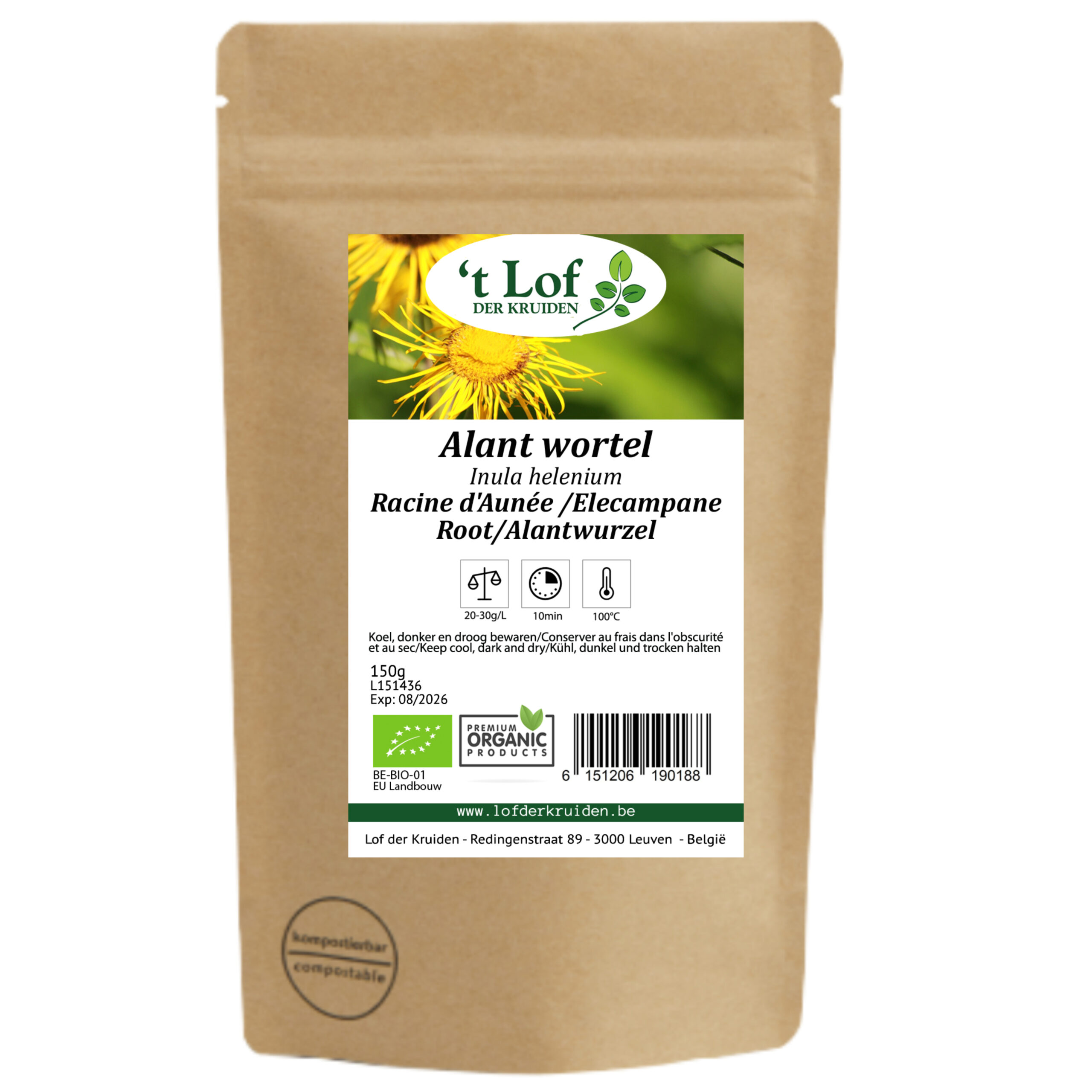 Elecampane Organic - 150 gr - 2