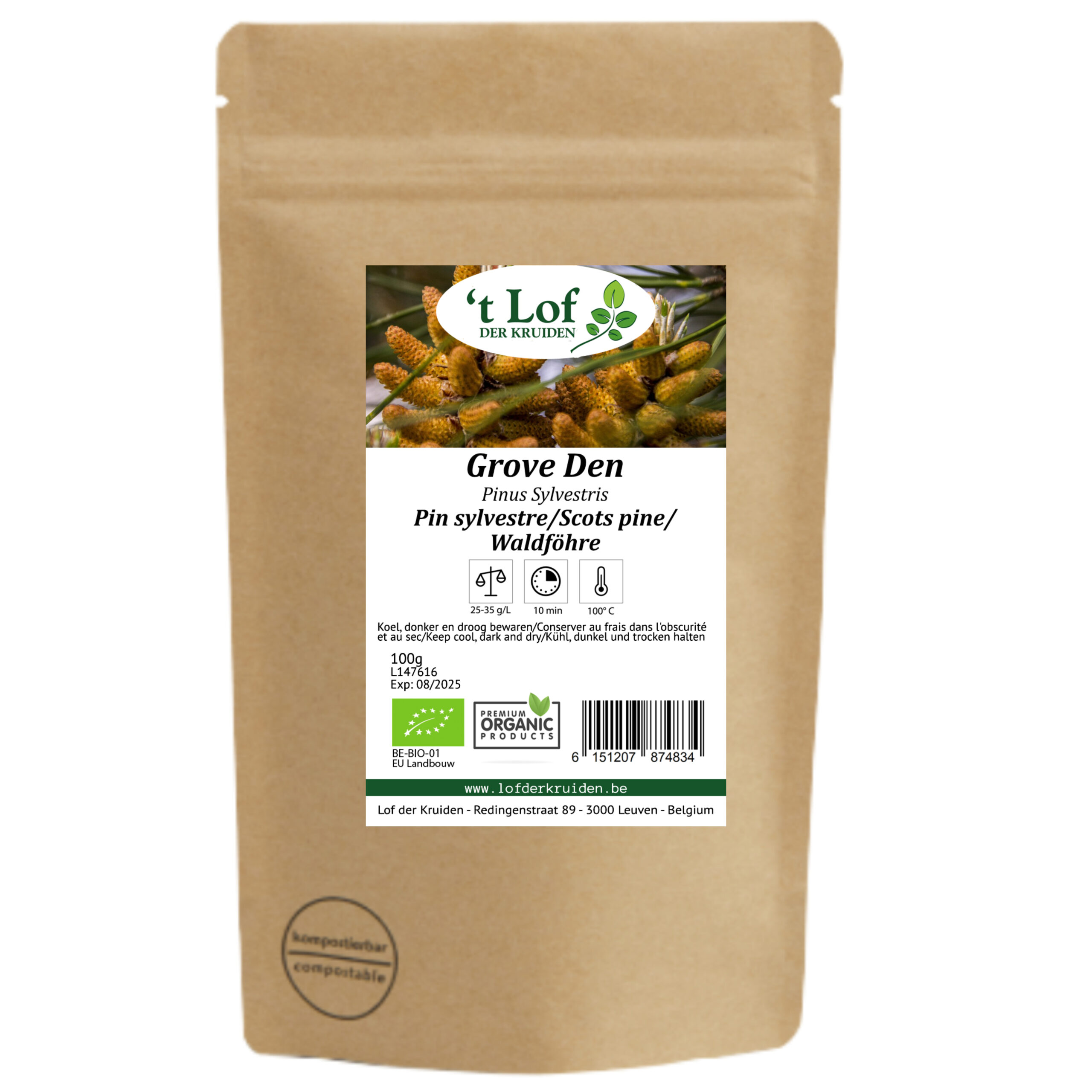 Pine buds (Scots pine) Organic - 100 gr - 2