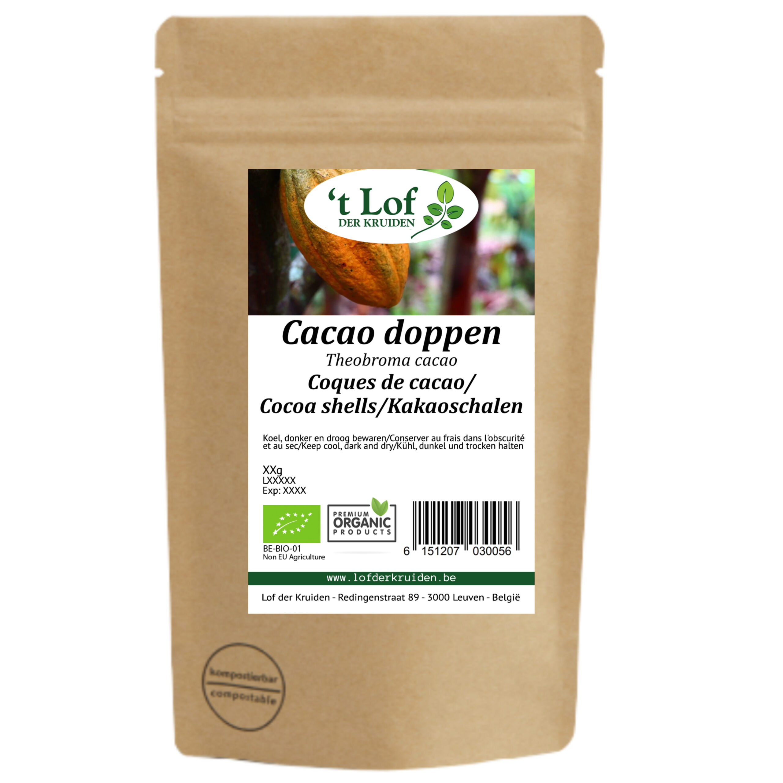 Cacao doppen Bio - 75 g - 2