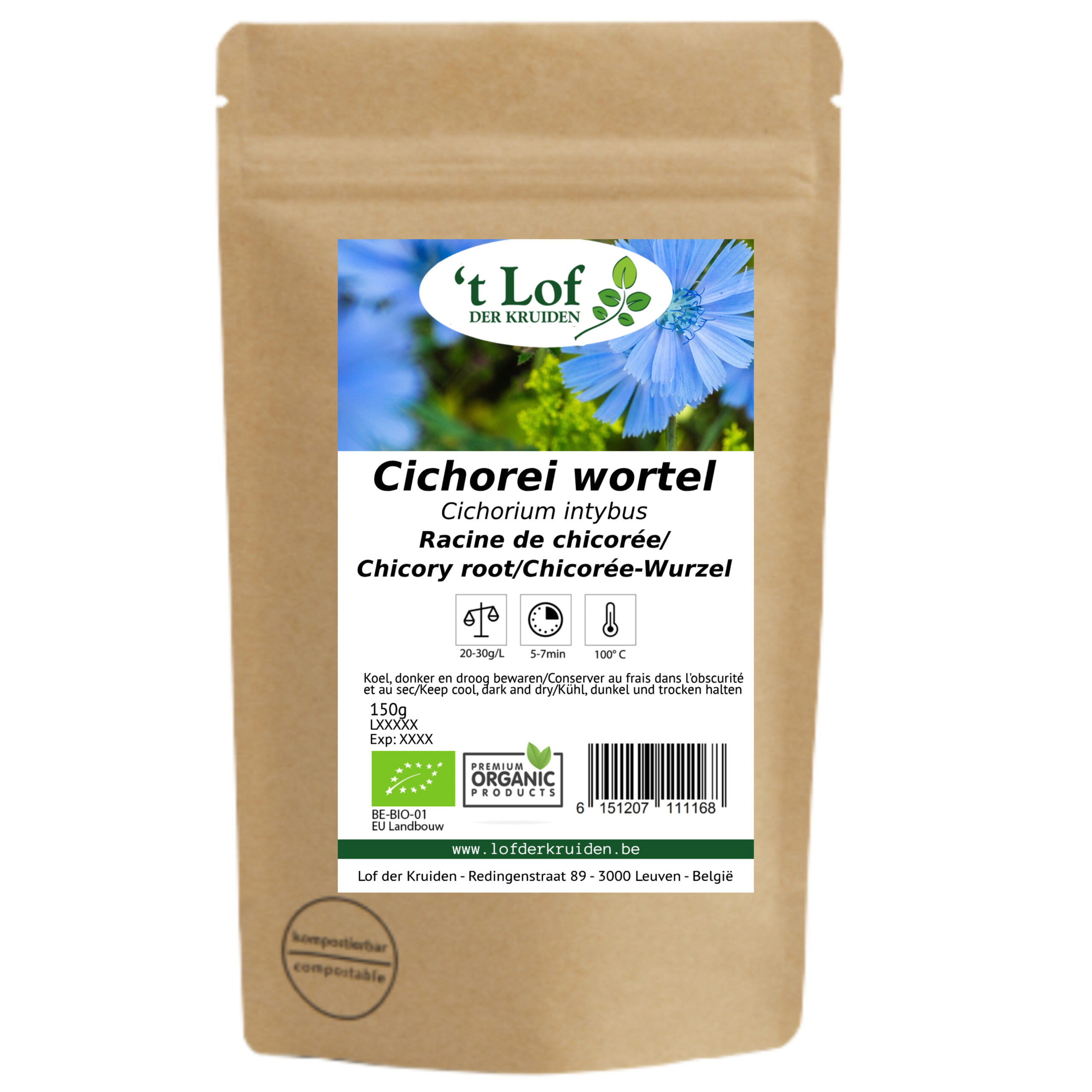 Cichoreiwortel Bio - 150 g - 2