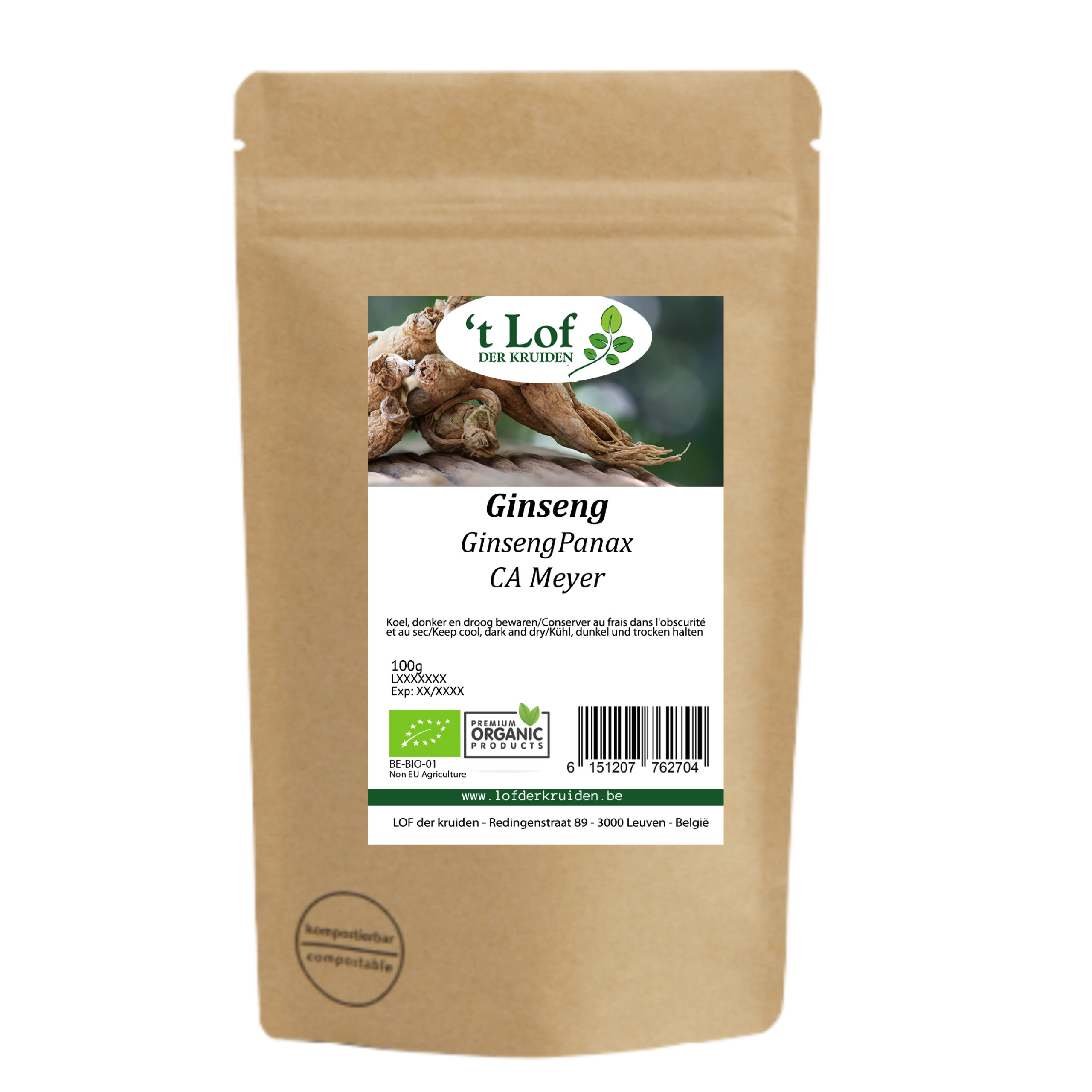 Ginseng Panax Bio - 100 gr - 2