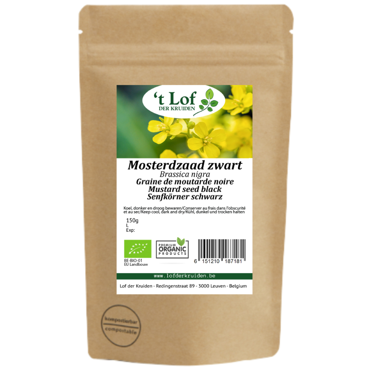 Mustard Seed Black Organic - 150 gr - 2