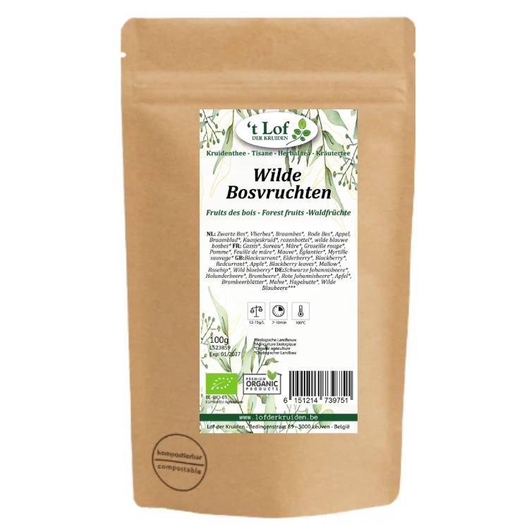 Kruidenthee Wilde Bosvruchten Bio - 100 g - 2