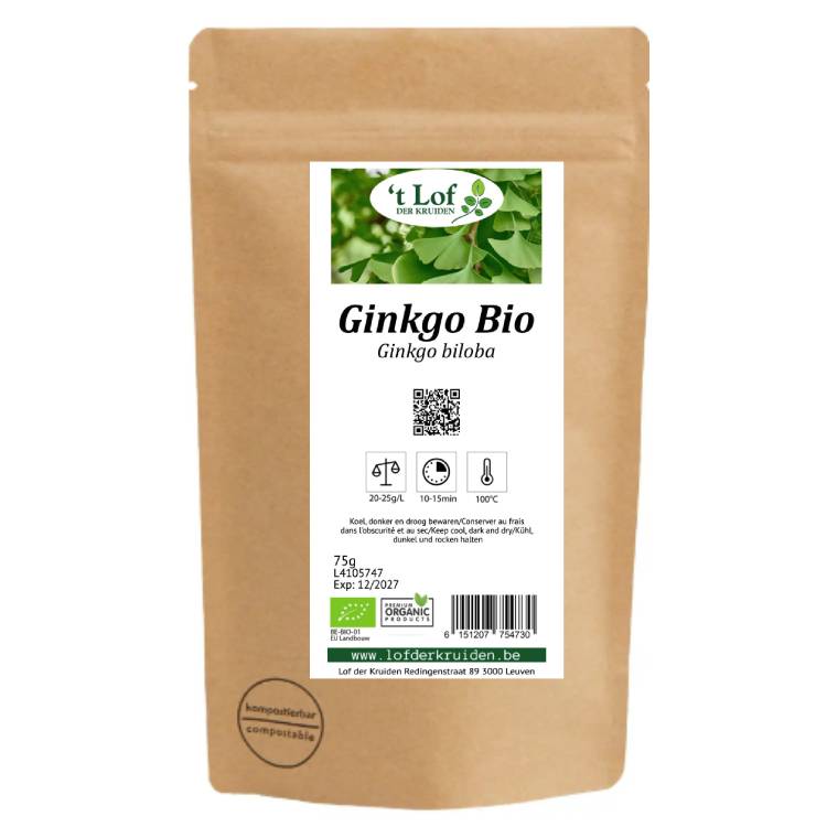 Ginkgo biloba Organic - 75 gr - 2