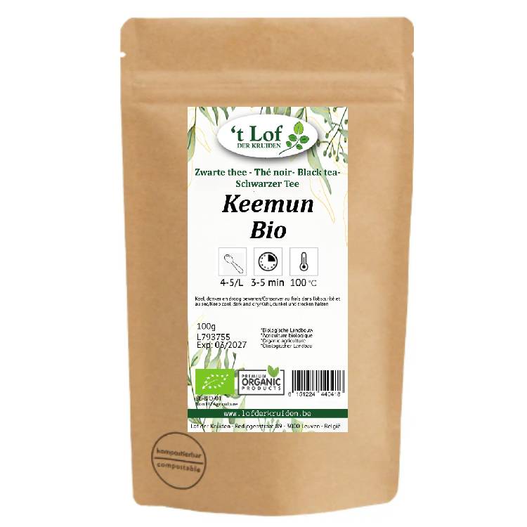 Black tea Bio Keemun (China) - 100 gr. - 2