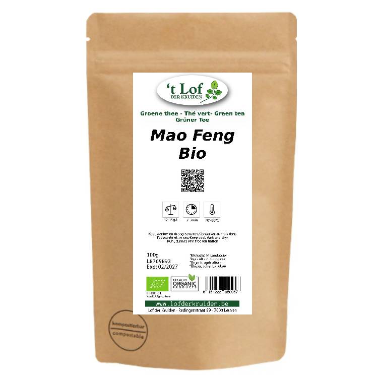 Groene thee Bio Mao Feng (China) - 100 g - 2