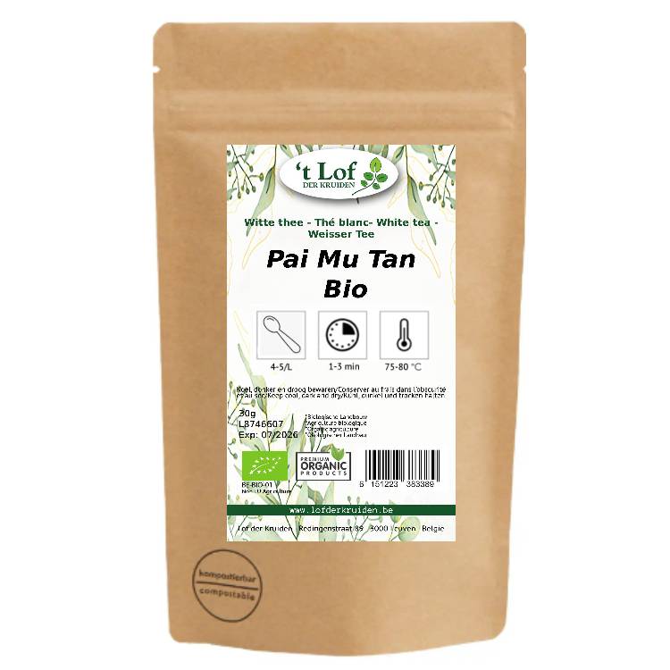 White tea Bio Pai Mu Tan (China) - 30 gr - 2
