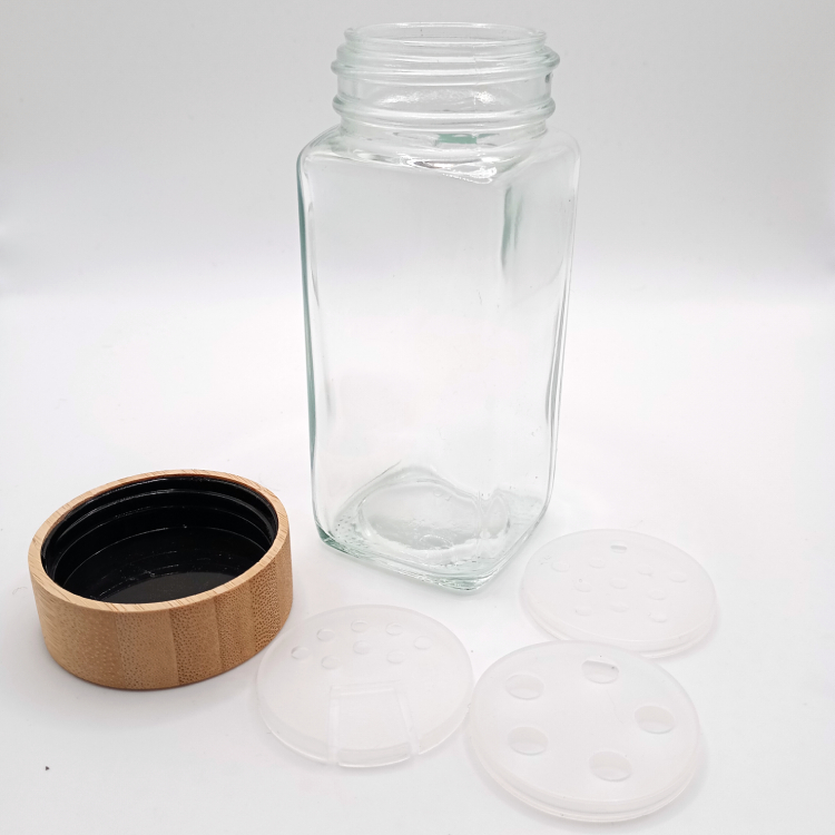 Spice jar with bamboo lid - 3