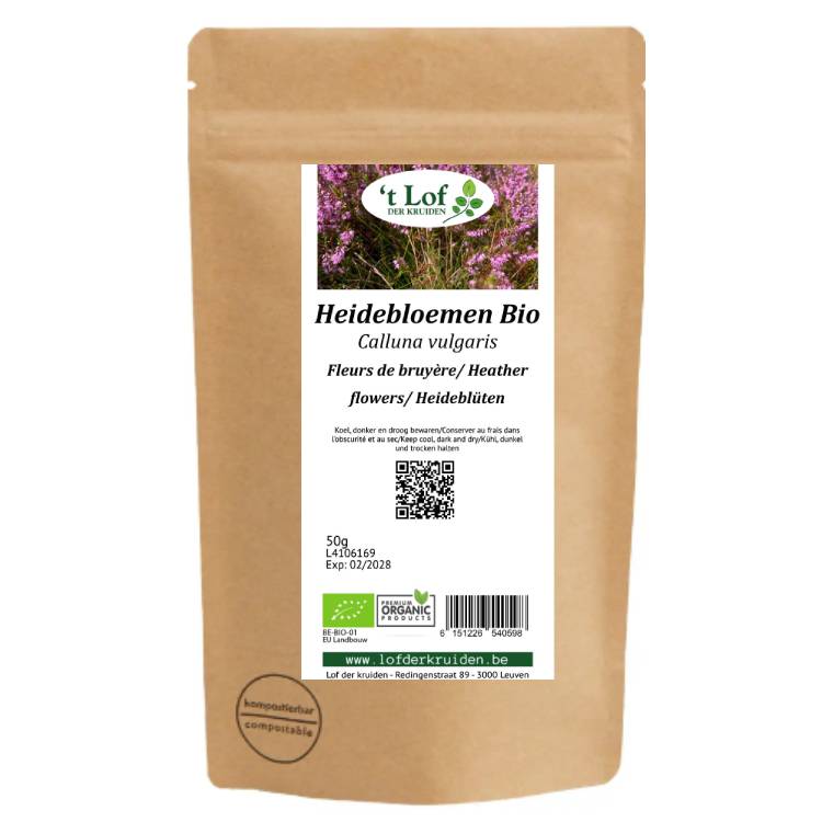 Heidebloemen Bio - 50 g - 2