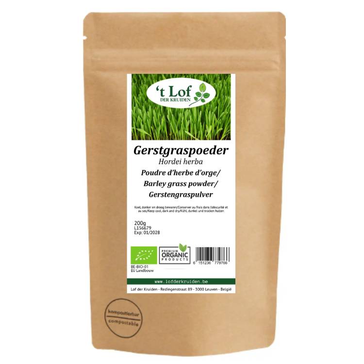 Gerstgras Poeder Bio - 200 g - 2
