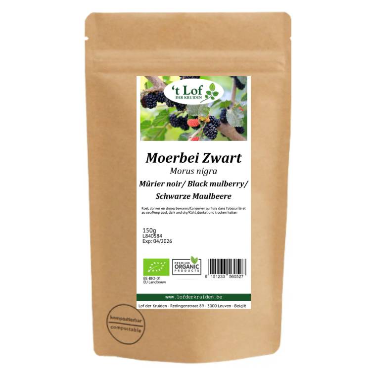 Moerbei Zwart Bio - 150 g - 2