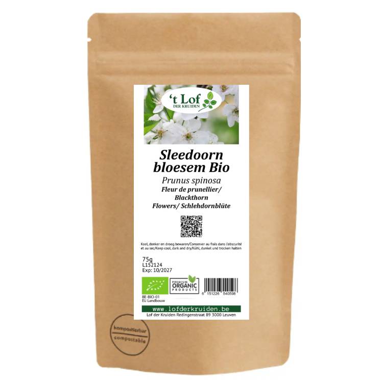 Sleedoornbloesem Bio - 50 g - 2