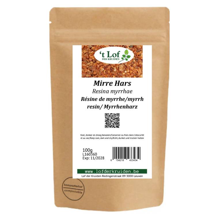 Mirre hars (Commiphora) stukjes - 100 g - 2