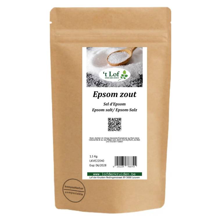 Epsom Zout - 1.5 Kg (Food Grade) - 2