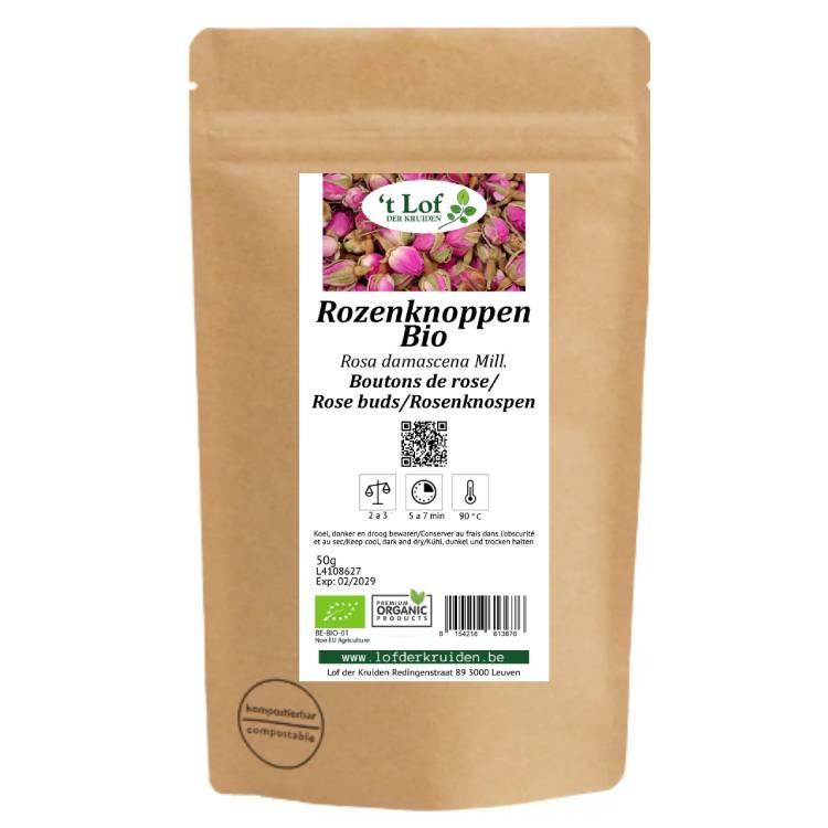 Rozenknoppen Bio - 50 g - 2