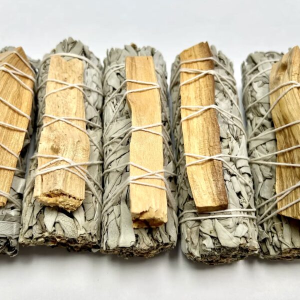 Witte salie smudge stick bio - 2 stuks