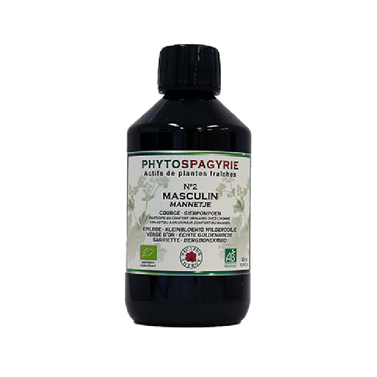 Tinctuur Mannelijk comfort (Fytospagyrische Synergie) - 300 ml