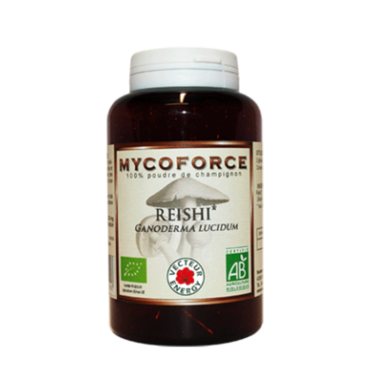 Reishi (Ganoderma lucidum) Bio - 180 Capsules