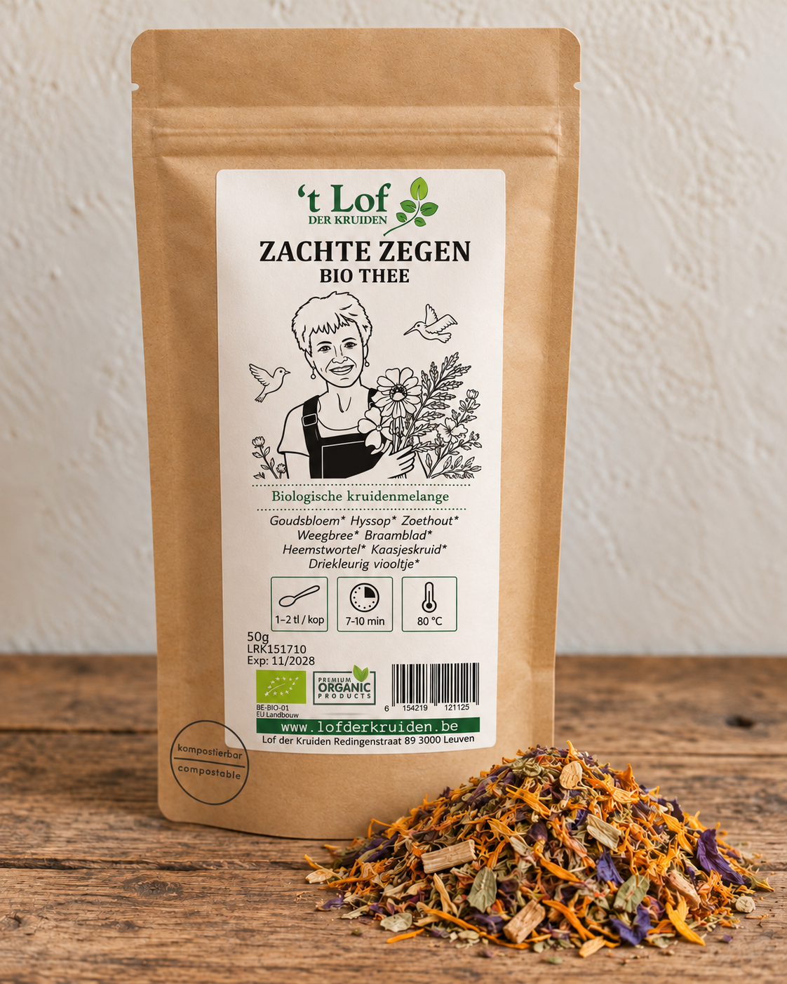 Kruidenthee Zachte zegen  Bio - 50 g