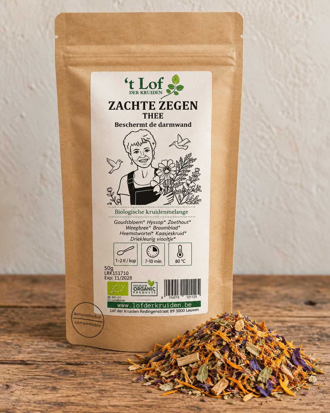 Kruidenthee Zachte zegen  Bio - 50g